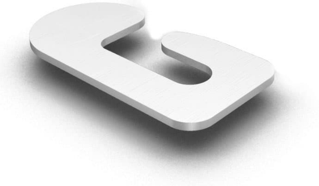 Picture of K2 | 1000005 | Distance plate for roof hooks