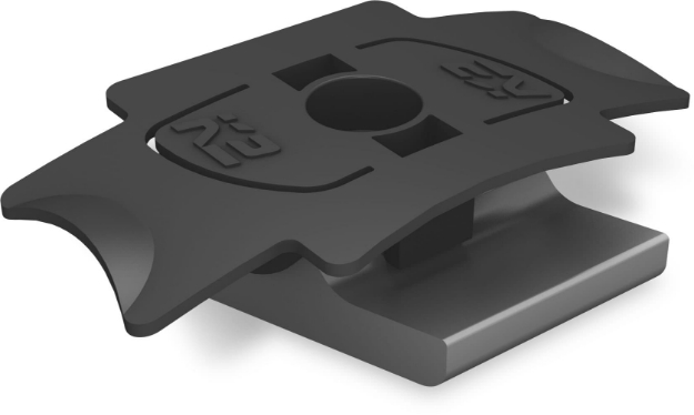 Picture of K2 | 2000034 | MK2 Slot nut with clip, Aluminum