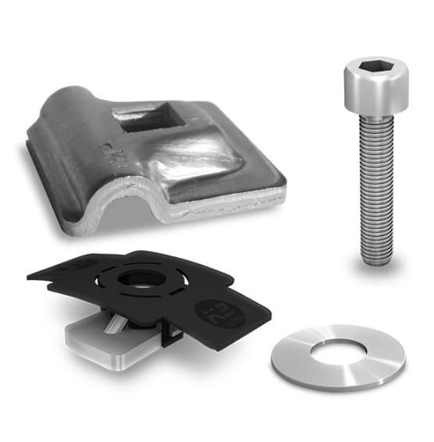 Picture of K2 | 2002473 | Lightning protection clamp Alu 8mm - Set