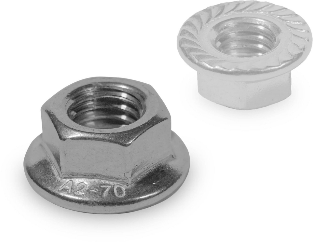 Picture of K2 | 1000042 | Hexagon Flange nut with serration M10