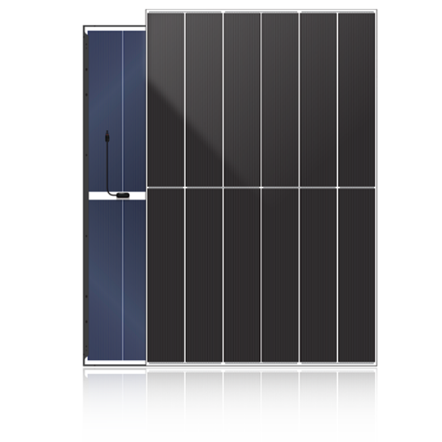 Picture of DAH SOLAR | DHN-54R20/DG(BW)-460 | 460W | BLACK FRAME | 30mm